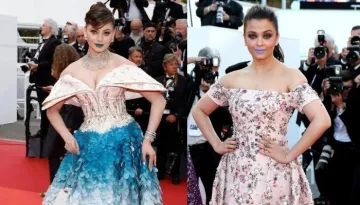 Urvashi Rautela Follows Aishwarya Rai's Styles, Copies Her 2016 Cannes Look With Bold Lip-Hues