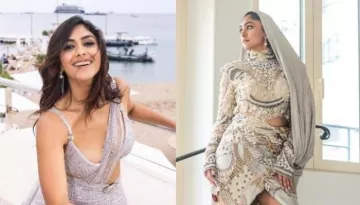 Mrunal Thakur's Veiled Look For Cannes Confuses Netizens, As They Compare Her Veil With A Towel