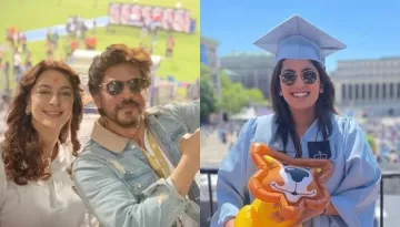 Juhi Chawla's Daughter, Jahnavi Graduates From Columbia, Her BFF, Shah Rukh Khan Showers Love