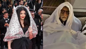 Aishwarya Rai's Cannes Look Compared To Amitabh Bachchan, Netizen Says 'Father In Law Did It Better'