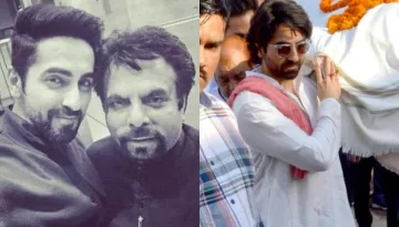 Ayushmann Khurrana Looks Devastated As He Performs His Father, Pandit P Khurana's Last Rites