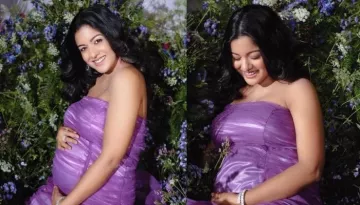Mom-To-Be, Ishita Dutta Glows In A Purple Ruched Dress As She Shares Video From Maternity Photoshoot