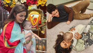 Malti Marie Plays With Priyanka And Nick's Pet Dog, Gino, The Internet Is In Love With Their Bond