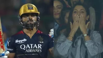 Anushka Sharma Sends Flying Kisses To Hubby, Virat Kohli As He Strikes Another Century In IPL