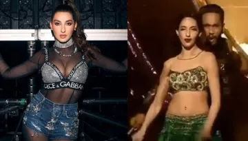 Nora Fatehi Looks Unrecognisable In An Old Video, Netizens Speculate She Underwent Face Transplant