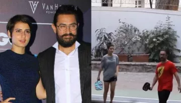 Aamir Khan Plays Pickleball With Fatima Sana Shaikh Amid Dating Rumours, Fan Calls Her, 'Mummy No 3'