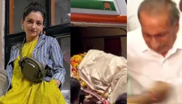 Vaibhavi Upadhyaya's Parents Break Down At Their 32-Year-Old Daughter's Funeral, Look Inconsolable