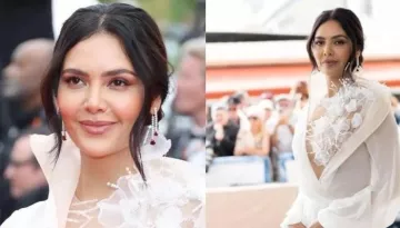 Esha Gupta Opens Up About Walking Cannes 2023 Red Carpet In A 'Risky' Dress: 'My Stomach Was Upset'