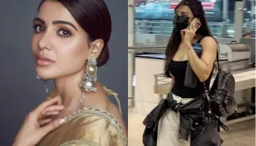 Samantha Ruth Gives Airport Fashion Goals, Styles Her Casual Outfit With Sandals Worth Rs. 1.3 Lakhs