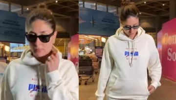 Kareena Kapoor Khan Serves Glam In Airport Ensemble Worth Rs. 14k As She Returns From F1 Grand Prix