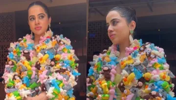 Uorfi Javed Wins The Internet In A Stuffed Toy Embellished Jacket, Neha Dhupia Calls It 'The Cutest'