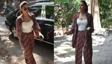 Kiara Advani Dons A Bohemian Stripe Co-Ord Set Worth Rs 29K, Pairs It With Rs 71K Hermes Sandals
