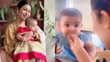 Debina Bonnerjee's Daughter, Divisha Tastes Lemon For The First Time, Her Reaction Was Unmissable