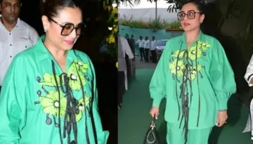 Rani Mukerji Gets Mocked For Wearing Ill-Fitted Co-Ord Set, Netizen Calls Her 'Motta Money Plant'