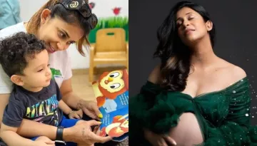 Kishwer Merchant Shares Unseen Maternity Picture From Two Years Ago, Flaunts Her Bare Baby Bump