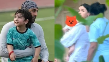 Taimur Ali Khan Was Left In Awe After Meeting His 'Mamu' Ranbir Kapoor's Daughter, Raha Kapoor