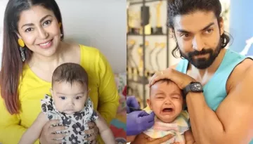 Debina Bonnerjee Gets Her 6 Month Old Daughter, Divisha's Ears Pierced, She Cries Hysterically