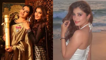 Rasha Thadani Drops Surreal Pics From Beach Vacation, Looks Angelic In A Satin Corset Top And Skirt
