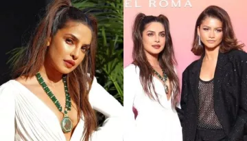 Priyanka Chopra Attends Bulgari Event In Rome With Zendaya, Dons A Sultry Gown And Two Piggy Tails