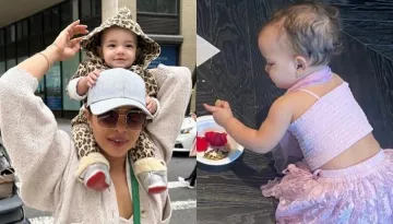 Priyanka Chopra's Baby Girl, Malti Looks Cute In A Pink Lehenga As She Gets Ready For A Special Puja