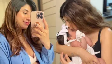 Malvika Sitlani Celebrates Her Newborn Baby Girl's One Month Birthday, Decks Her In White Onesie