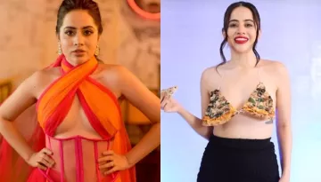 Urfi Javed Dons A Bikini Top Made Of Pizza Slices, Netizens Say, 'Kam Se Kam Khane Ki Chij Chhod Do'