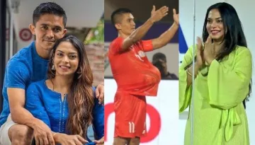 Sunil Chhetri Uniquely Announces Wife, Sonam Bhattacharya's Pregnancy While Goal Celebration