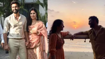Vicky Kaushal Drops An Unseen Pic With Wifey, Katrina As They Enjoy Sunset View From Their Balcony