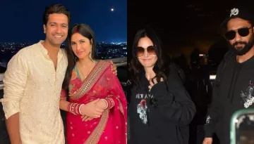 Vicky Kaushal-Katrina Kaif Jet Off For A Romantic Getaway, The Duo Twins In Matching Black Outfits