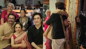 Aamir Khan Hugs Brother, Faisal Khan On Mom, Zeenat's B'Day, Months After Their Nasty Feud In Public