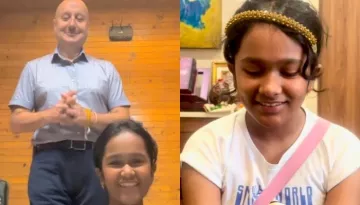 Anupam Kher Promises 'Princess', Vanshika Kaushik To Launch Her In A Film, The Internet Is In Love