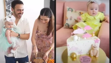 Ayaz Khan Celebrates His Baby Girl, Dua's Six-Month Birthday, Cuts A Cute Half 'Teddy Bear' Cake