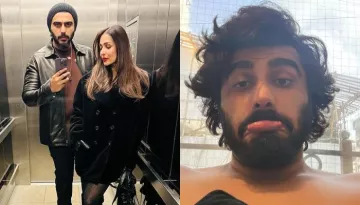 Malaika Arora Calls Arjun Kapoor Sunshine, Thinker And More, Shares Yet Another Semi-Nude Pic Of Him