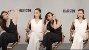 Alia Bhatt Gets Trolled For Her Awkward Body Posture In An Interview With Gal Gadot And Jamie Dornan