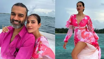 Sonnalli Seygall Shares Scintillating Photos With Husband, Ashesh From Their Honeymoon In Maldives