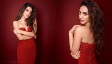 Kiara Advani Looks Sexy As She Flaunts Her Curves In A Crochet Bustier Dress Worth Rs. 2.25 Lakhs