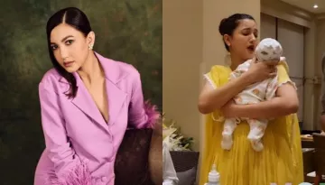 Gauahar Khan Attends First Event With Son, Zehaan, Spends The Night Trying To Pacify Her Crying Baby
