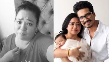 Bharti Singh Gets Upset For Not Being Able To Hold Golla Due To Fever, Says, 'It Hurts The Most'
