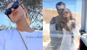 Mira Kapoor Drops A Bunch Of Pictures From Greece As She Enjoys Her Vacation With Shahid Kapoor