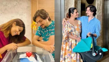 Tanvi Thakkar Drops A Picture Along With Hubby, Aditya As They Return Home With Their Newborn Son