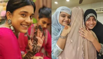 Sumbul Touqeer Shares Pictures With Her Father's New Wife And Step-Sister On Eid Al Adha