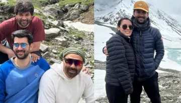 Sunny Deol-Rajveer Join Newlywed Couple, Karan Deol And Drisha Acharya On Their Honeymoon In Manali