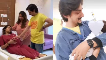 Tanvi Thakkar Shares A Glimpse Of Her Delivery Journey, Aditya Gets Emotional On Seeing Their Baby