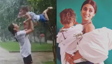 Shriya Saran Drops Some Adorable Clips As She Showers And Plays In The Rain With Her Daughter, Radha