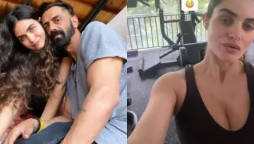 Arjun Rampal's GF, Gabriella Demetriades Sweats It Out In The Gym, Radiates 9 Months Pregnancy Glow