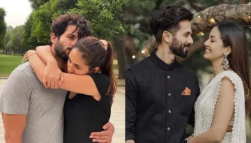 Mira Kapoor Gives Husband, Shahid Kapoor A Peck Of Love As They Complete Eight Years Of Togetherness