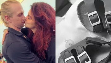 Aashka Goradia Starts Preparing For To-Be-Baby's Arrival, Drops A Pic Of Little One's Cutesy Sandals