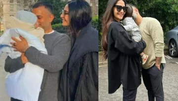 Vayu Kapoor Spends Quality Time With Mom-Dad, Sonam-Anand, 'Maasi' Rhea Kapoor Drops Cute Photos