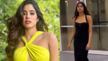 Janhvi Kapoor Swoons Hearts In Galvan London Midi Dress Worth Rs. 1.2 Lakhs, Slays In Rs. 44K Mules