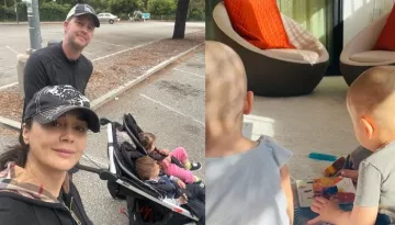 Preity Zinta Shares An Adorable Photo Of Her Twins Post-Performing Their 'Mundan Ceremony' In LA